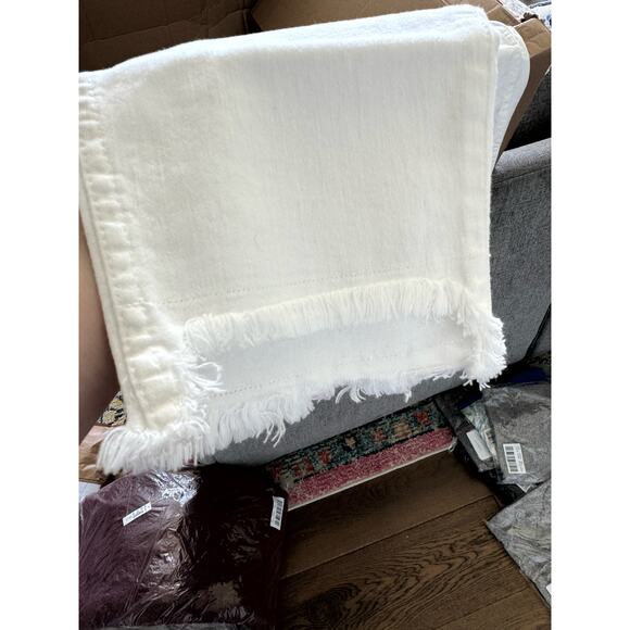 Madewell 10" High-Rise Frayed Hem Skinny Jeans White Women Plus 36 Petite NWT - Picture 9 of 12